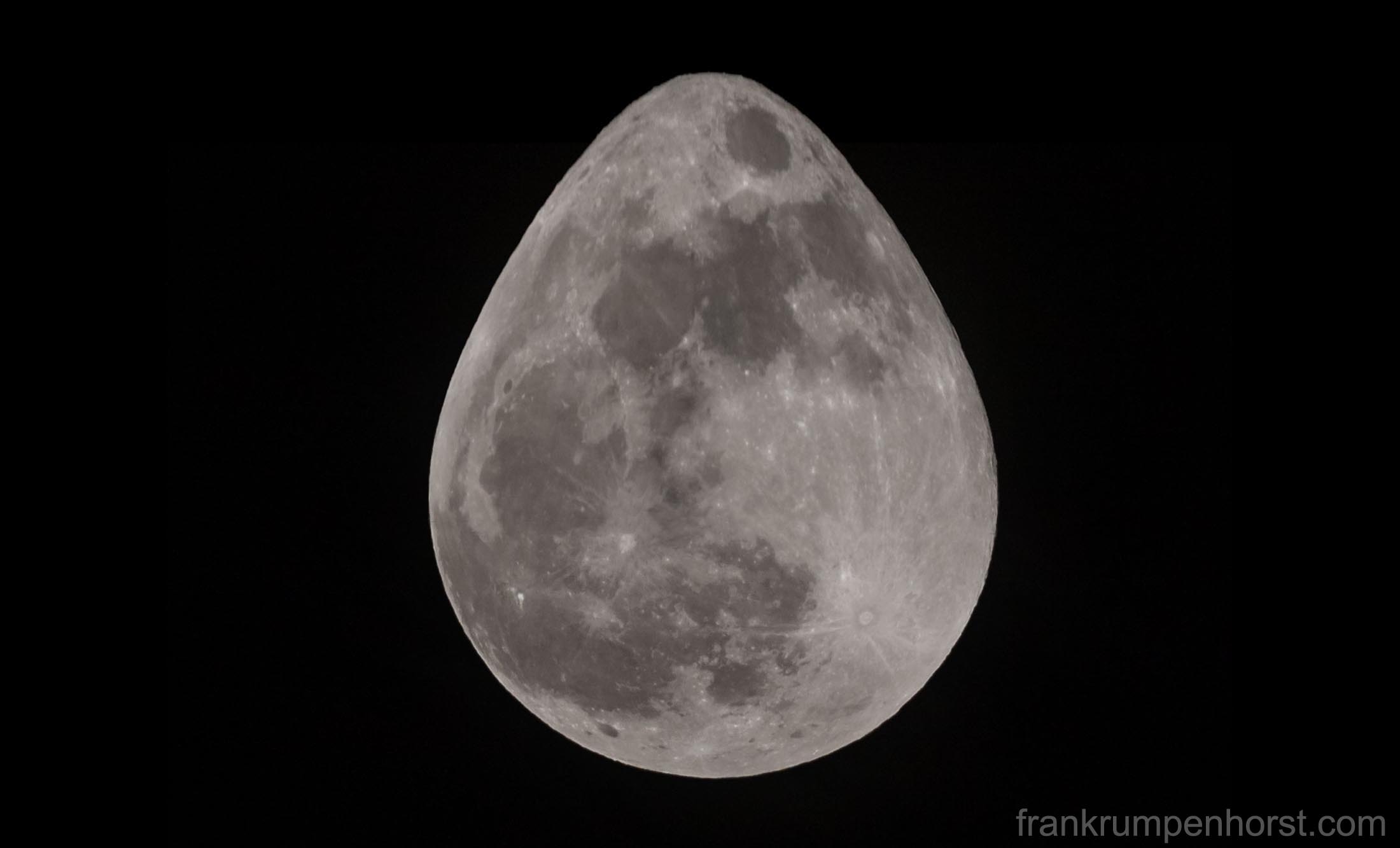 When even the moon takes the shape of an Easter egg you can bet it is not C...